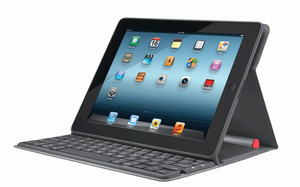 Обкладинка з вмонтованою клавіатурою на сонячних батарейках для iPad скоро з’явиться в Україні