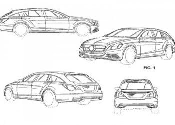 Показали дизайн Mercedes CLS Shooting Brake