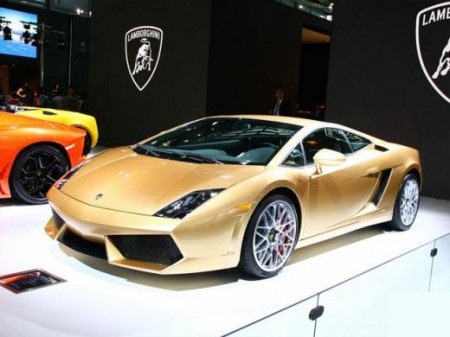 В Китаї представлений Lamborghini Gallardo LP560-4 Gold Edition
