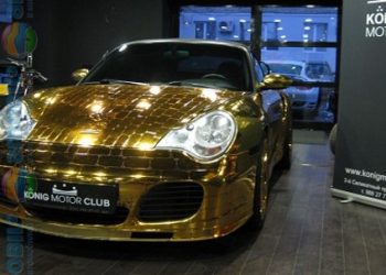 Золотий Porsche 996 Turbo Cabriolet виставлено на продаж