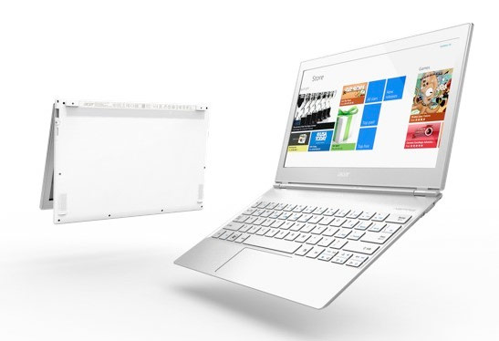 Acer анонсувала свої сенсорні ультрабуки