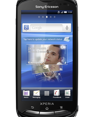 Для смартфона Sony Xperia Pro ропочався випуск оновлення Android 4.0 ICS