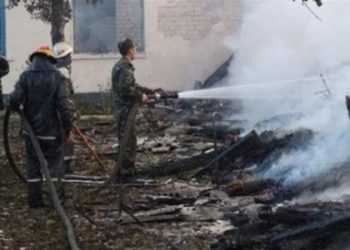 В Самарской области горел дом ветеранов ВОВ