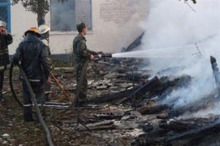 В Самарской области горел дом ветеранов ВОВ