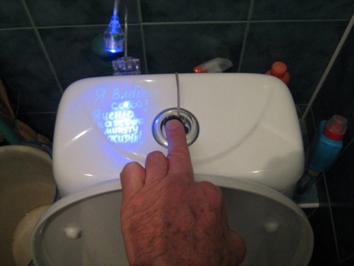 Заряд позитиву від туалетного бачка - Світ24