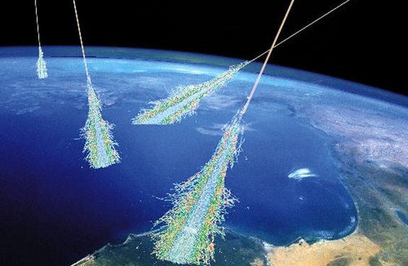 Загадочные космические лучи бомбардируют Землю из космоса