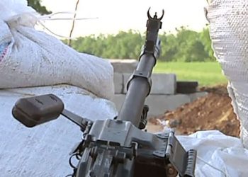 Боевики пытались форсировать реку Кальмиус в районе Новоазовска