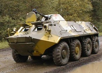 В Крыму зафиксировали движение БТРов к украинской границе