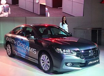 Последняя версия Honda Accord дебютировала в Москве