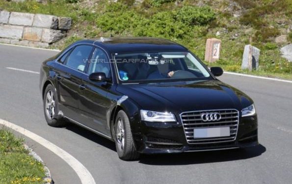 Audi начала тестировать последнюю A8