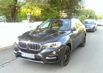 В Германии пойман BMW X6 2015