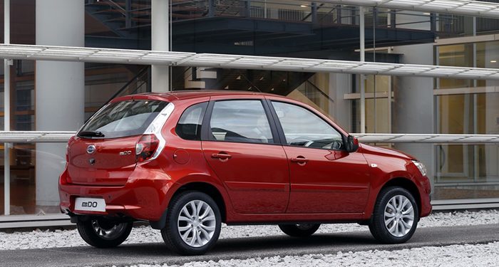 Datsun презентовала на Московском автосалоне свой новый хэтчбек