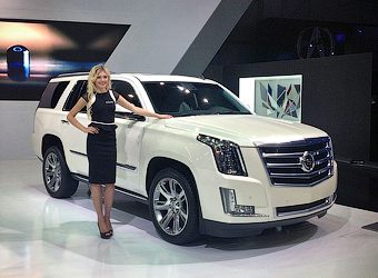 В Москве представлен внедорожник Escalade от Cadillac