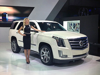 В Москве представлен внедорожник Escalade от Cadillac