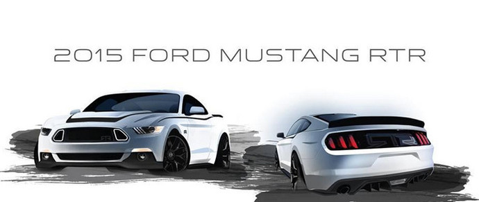 В Ford похвастались тизером Mustang RTR