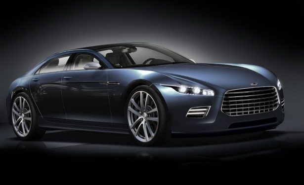 Aston Martin Lagonda впервые «попался» без камуфляжа