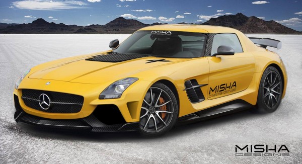 Специалисты Misha Design поработали над Mercedes-Benz SLS AMG
