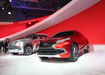 Mitsubishi представила в Москве свои новые внедорожники