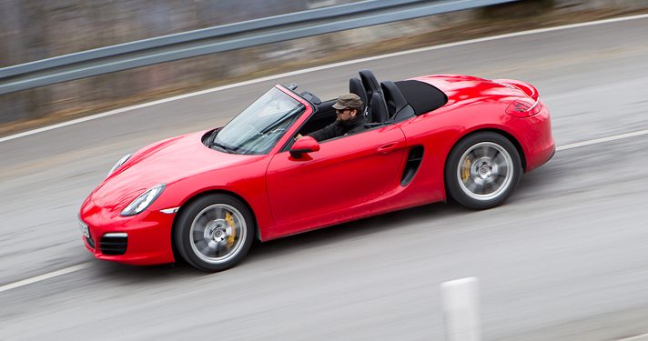 Porsche тестирует новые моторы на Boxster и Cayman