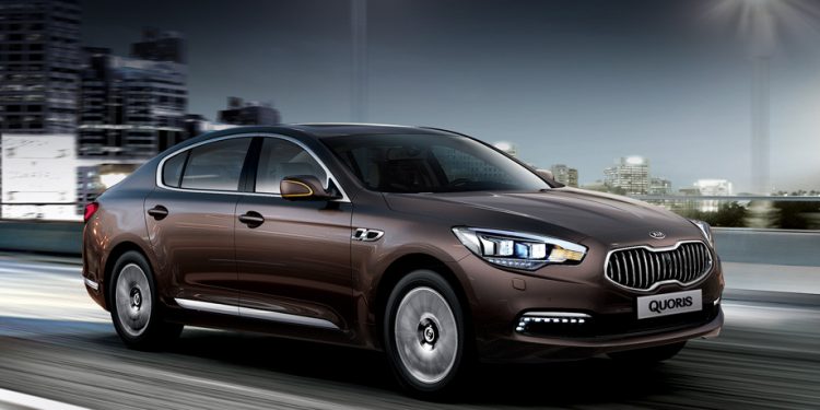 Флагманский седан Quoris от Kia оснастят мощным мотором