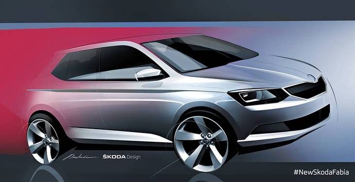 Стала известна дата премьеры новой SKODA Fabia
