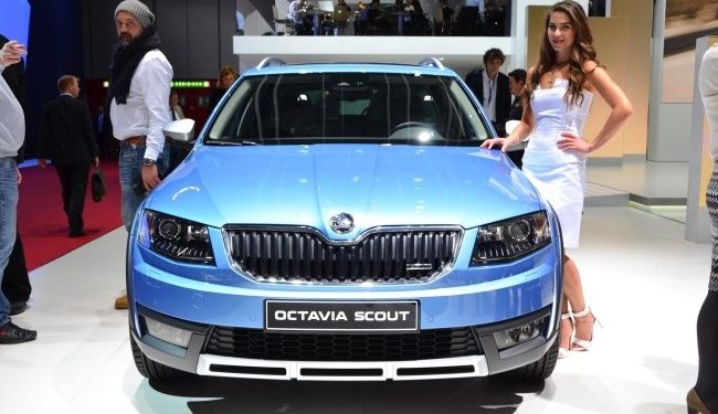 Skoda презентует Octavia Scout и Vision C на Московском автосалоне