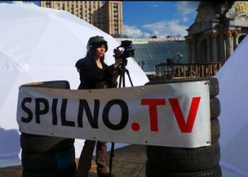 На Майдане избили журналистов Spilno.TV