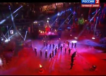 Российский канал показал в прямой трансляции фашистскую свастику