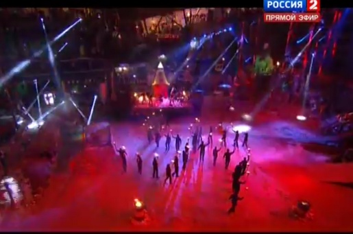 Российский канал показал в прямой трансляции фашистскую свастику