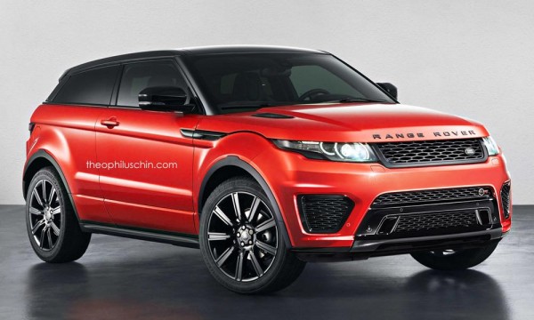 Theophilus Chin показал свою версию Range Rover Evoque