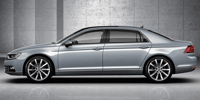 Volkswagen порадовал первым рендером нового Phaeton
