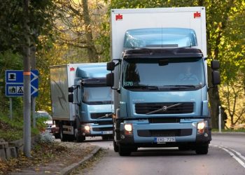Грузовики Volvo FE CNG будут оснащены метановыми двигателями