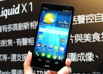 В Acer появился недорогой и сильный смартфон Liquid X1