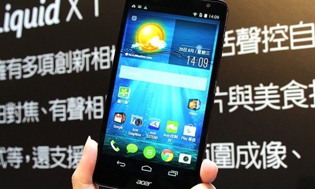 В Acer появился недорогой и сильный смартфон Liquid X1