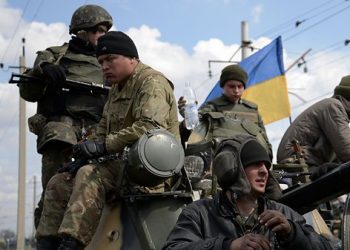 Украинские военные освободили от террористов Чернухино
