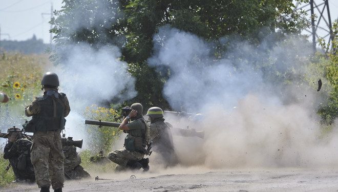 Под Снежным уничтожено более сотни российских наемников и одиннадцать «Градов»