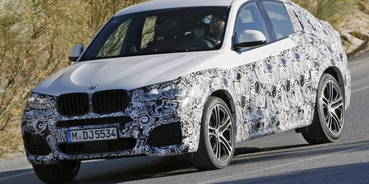 Фотошпионы поймали в Испании BMW X4 M Performance