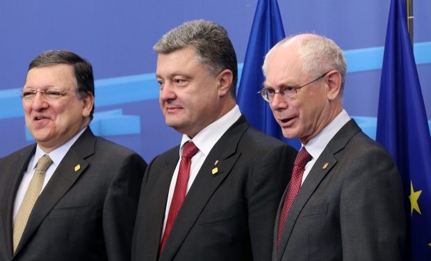 Президент Украины прилетел в Брюссель