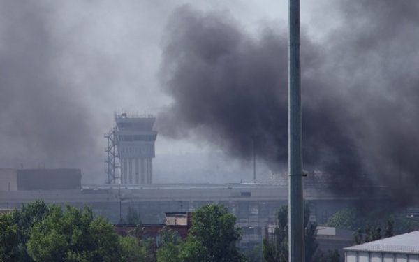 В Донецке продолжаются боевые действия