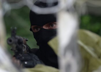 Украинские пограничники вступили в бой с российскими диверсантами