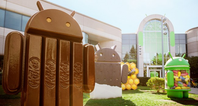 KitKat отхватил большой кусок пирога на рынке Android-устройств