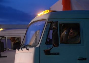 Две колонны «гумконвоя» прибыли в Донецк и Луганск