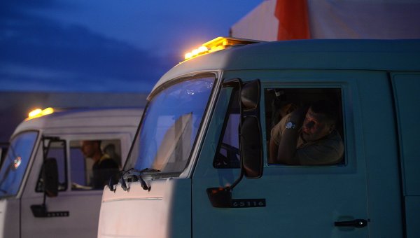 Две колонны «гумконвоя» прибыли в Донецк и Луганск