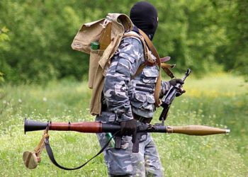 В Донецке партизаны уничтожили бус с террористами