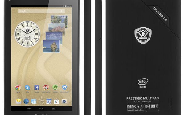 Сверхдоступный Prestigio MiltiPad Thunder 7.0i получил процессор от Intel