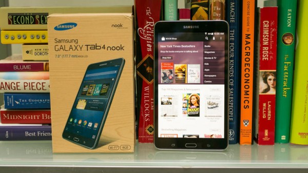 Суперновинка от Samsung: четырехъядерная читалка Galaxy Tab 4 Nook