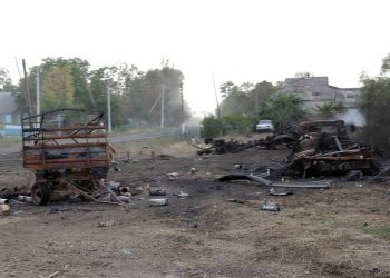 Российские «Грады» полностью уничтожили украинское село на Донеччине