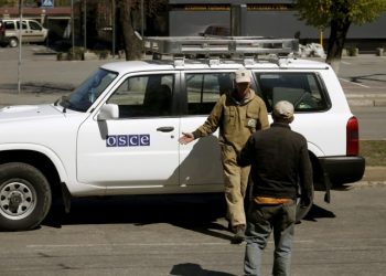 Террористы обстреляли наблюдателей ОБСЕ на Луганщине