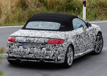 Началось тестирование «заряженной» версии купе Audi TT RS