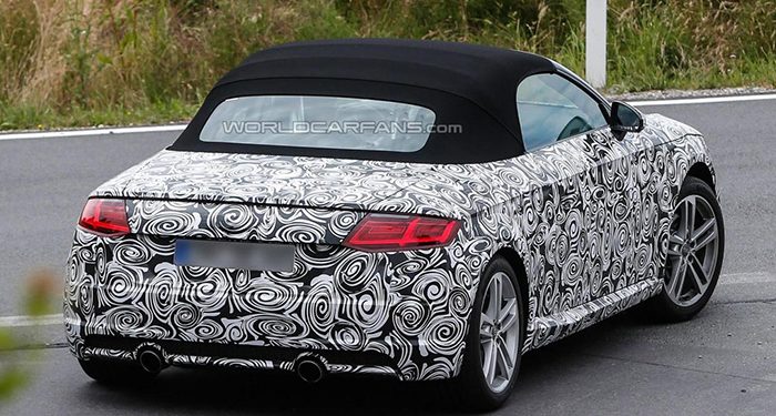 Началось тестирование «заряженной» версии купе Audi TT RS